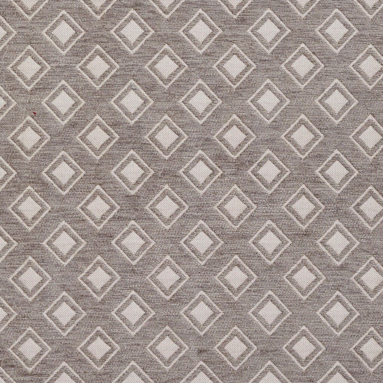 Upholstery Fabric - Grey & Silver Diamonds Upholstery Fabric 54 Inches"